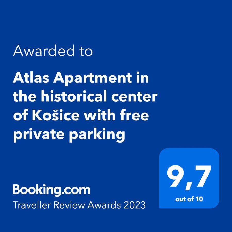 Atlas Apartment In The Historical Center Of Kosice With Free Private Parking Exterior foto